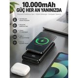 10.000 Mah Powerbank 4 Portlu Hızlı Şarj Dijital Göstergeli - 0 - Siyah - std