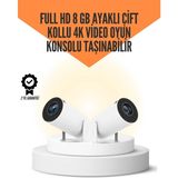 10.000 Oyun Destekli, Çift Kollu 4K Projeksiyon – Hdmı, Usb, Aux, Ethernet Yok