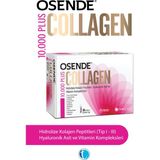 10.000 Plus Collagen Hidrolize Kolajen Peptitleri Hyaluronik Asit Vitamin Kompleks 30 Günlük Tüp - --