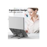 10'' 17'' Inç Arası Alüminyum Ayarlı Laptop Macbook Notebook Yükseltici Tutucu + Taşıma Çanta