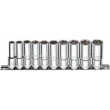 10 - 19 mm 3/8 " Derin Lokma Takımı 10 Parça C14-RH10
