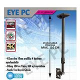 10"-32" İNÇ 55CM 82 CM TV TAVAN ASKI APARATI METAL KİLİT SİSTEMLİ