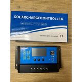 10 A Amper Solar Şarj Kontrol Cihazı Regülatörü 10AH 12/24V - 50A