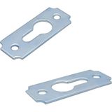 10 Ad. Çerçeve Askısı Düz Dar Model - Metal Tablo Askı Aparatı - Vidalı Fotoğraf Resim Asma Kancası