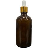 10 Adet 100 ml Cam Şişe ve Cam Damlalıklı Set