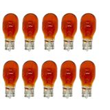 10 Adet 12V T15 WY16W Dipsiz Turuncu Renk Ampul