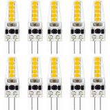 10 Adet 1,5W 220V G4 Duy LED Kapsül Avize Ampulü 3000K Günışığı Işık KES006 - Altın