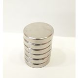 10 Adet 18x4 mm Yuvarlak Güçlü Neodyum Mıknatıs (Çap 18 mm Kalınlık 4 mm)