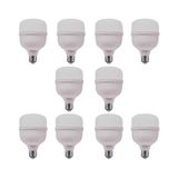 10 Adet 20 Watt, Yüksek Işık, 1800 Lümen Beyaz Işık Torch Ampul, E27 Duy Çok Kaliteli LED Ampul - Soğuk Beyaz - 50,1 - 75 W