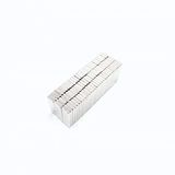 10 Adet 20x6x2 mm Dikdörtgen Neodyum Mıknatıs Boy 20mm En 6mm Kl. 2mm
