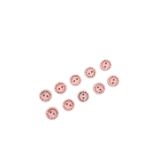 10 Adet 23 Mm Handmade Düğme (PEMBE)