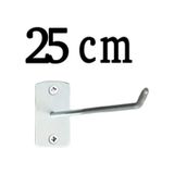 10 Adet 25 Cm Duvara Ve Suntaya Monte Kanca, Bijuteri Askı Metal