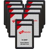 10 Adet 25 mm A1(59.4X84.1) Rondo Köşe Alüminyum Aç-Kapa Çerçeve – Poster Çerçevesi (Siyah Renk)