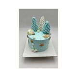 10 Adet 25X25 cm Mdf Beyaz Pasta Altlığı