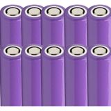 10 Adet 3.7v Şarjlı 18650 Lityum Pil 1200mah Şarj Edilebilir