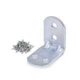 10 Adet 30X30x22 Mm L Demir Gönye - Mobilya Bağlantı Elemanı