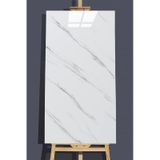 10 Adet 30x60 Cm Siyah Beyaz Mermer Kendinden Yapışkanlı Duvar Paneli