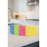 10 Adet 40x40 Ultra Emiciliğe Sahip 160 Gsm Mikrofiber Temizlik Bezi