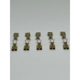 10 Adet 4,8 Mm Dişi Fiş Tırnaksız Terminal Kablo Ucu Sf2d