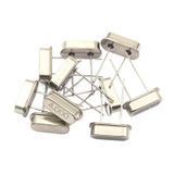 10 adet 4MHz, 6MHz, 8MHz, 12MHz, 16MHz, 20MHz, 24MHz, 4000MHz, 8000MHz, Pasif Kuvars Kristal Rezonatör Osilatör HC 49S (4Mhz)