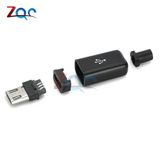 10 Adet 5 Pin Micro Usb Şarj Kablosu Soketi ( Siyah Renk)