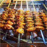 10 Adet 55 Cm Paslanmaz Çelik Krom Şiş Kuşbaşı-Tavuk-Kanat- Kebap Şişi Adana Ömürlük kl10