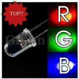 10 Adet 5Mm 2 Pin Rgb Led Flash Fast Hızlı Mantar Tip Led Arduino