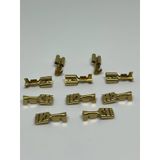 10 Adet 6,3 Mm Dişi Fiş Tırnaklı Terminal Kablo Ucu Sf1d
