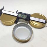 10 Adet 82 Mm Uzun Etekli Derin-Geniş Kenar Metal Konserve Kavanoz Kapağı Içi 100 Sızdırmaz Silikon