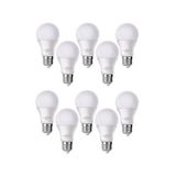 10 Adet 9 Watt Enerji Tasarruflu Beyaz Işık Led Ampul