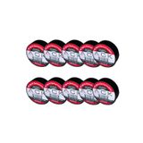 10 Adet ACK Siyah İzole Bant 0.13X19MMX8YDS