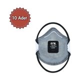10 Adet Aktif Karbon Maske Era 7110 Ac Ffp2 V Nr D Ventilli