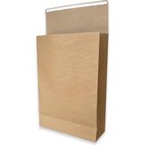 10 Adet Bantlı Kraft Hediye Zarfı, Büyük Boy, 175 gr Kraft, (33X46.5X12.5 Cm) - Çok Renkli