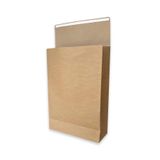10 Adet Bantlı Kraft Hediye Zarfı, Büyük Boy, 175 gr Kraft, (33x46.5x12.5 cm)