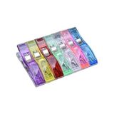 10 Adet Boy Dikiş Nakış Kumaş Kağıt Sıkıştırma Mandalı - 0,25 gr