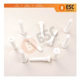 10 Adet Cam Kriko Indirme Kaldirma Mekanizma Kablo Ucu Halat Dubeli Tip Bcp057