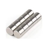 10 Adet Çap 8mm X Kalınlık 5mm Silindir Süper Güçlü Neodyum Mıknatıs