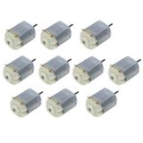 10 Adet Dc Motor, Deney Motoru, 3v, 6v Motor Yüksek Devir Dinamo Motor