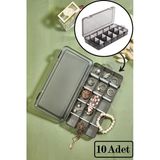 10 Adet Fume 15 Bolmeli Ayarlanabilir Bolmeli Duzenleyici Taki Boncuk Ilac Yuzuk Kutusu Organizer