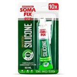 10 Adet Genel Amaçlı Tüp Silikon Yapıştırıcı Şeffaf 50Ml