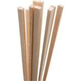 10 Adet Ham Ahşap Çıta 5x5 mm 95 cm Uçurtma Çıtası Doğal ve Hafif Malzeme - Seçenek 1