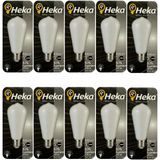 (10 Adet) Heka 6W (46W) 3000K (Sarı Işık) E27 Duylu Soft Led St64 Filament Ampul