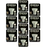 (10 Adet) Heka 6W (50W) 3000K (Sarı Işık) Gu10 Duylu Dim Edilebilir Led Spot Ampul