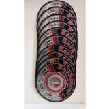 10 Adet Inox Kesici Tas 115Mm