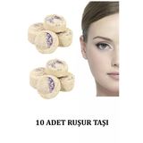 10 Adet İran Ruşur Taşı Ölü Deri Arıncırıcı Cilt Beyazlatma Yüz Ve Vücut Doğal Peeling