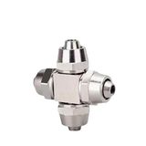 10 ADET KLV KLE KLZA KLU Bakır Kaplama Nikel Pnömatik Montaj Hava Hızlı Bağlantı Hortum Tüpü için 4-16MM Hızlı Bağlantı (KLZA, 6MM)