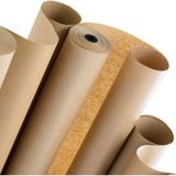 10 Adet Kraft Kağıt 150X100 cm Kahverengi Ambalaj Kağıdı Çeyiz Paketleme Koli Kağıdı 90 gr