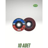 10 Adet Kum Flap Disk Zımpara Seti, Yüksek Performanslı Temizlik Araçları - Seçenek 1