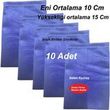 10 Adet Mor Lavanta Rengi Saten 10*15 cm Lavanta, Hediyelik, Sabun, Para Kesesi Ipiyle Gönderilir.