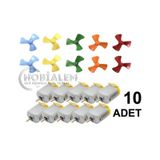 10 Adet. Motor Ve Pervane. Deney Seti. Eğitici Mini Motor Devresi
